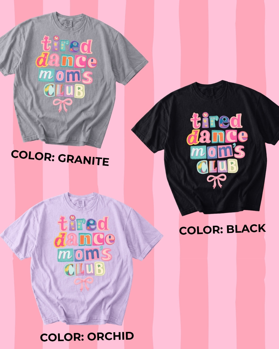 Tired Dance Mom Tee 🪩