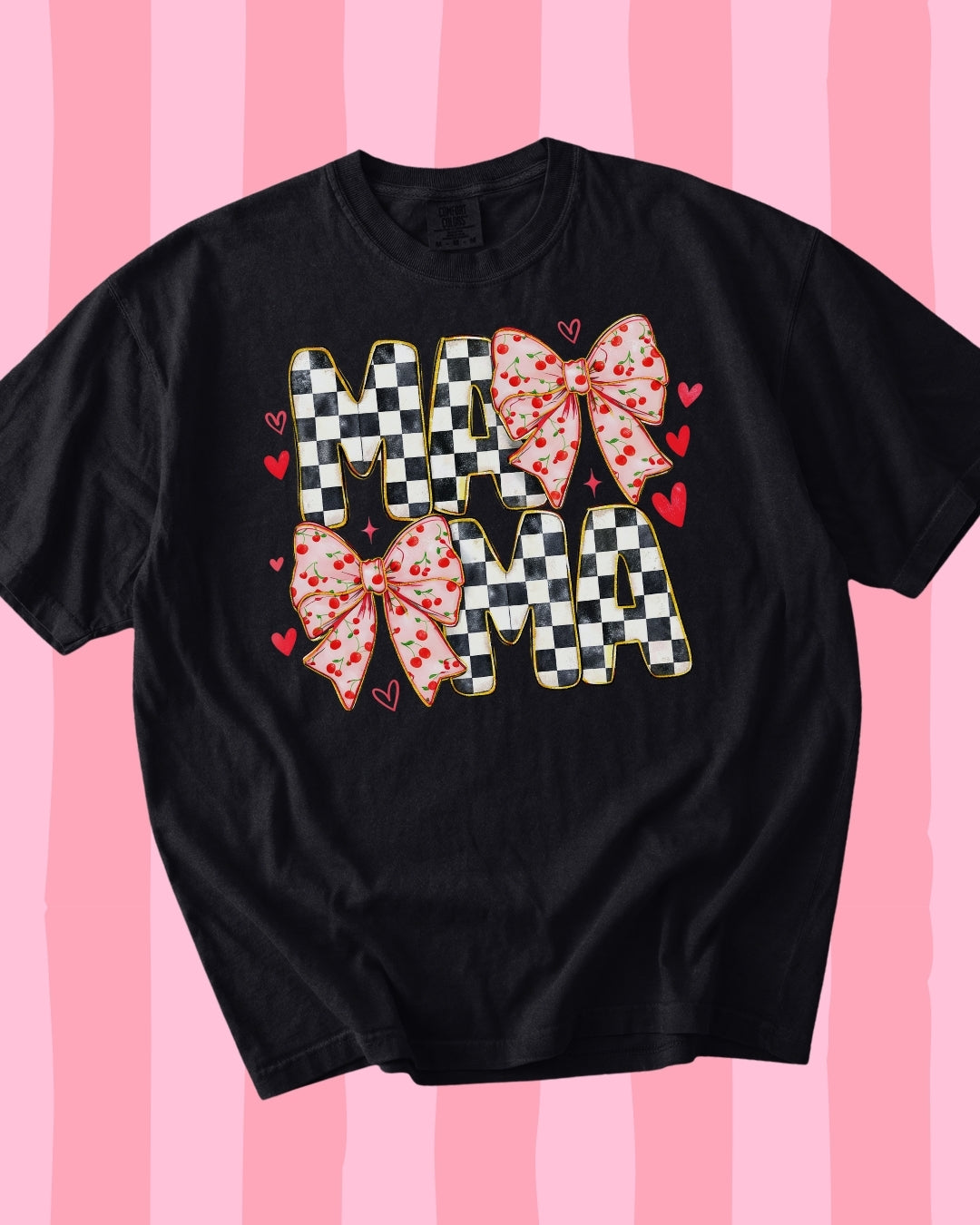 Cherry Bow Mama Tee 🍒