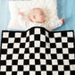 Kids Checkered Pattern Soft Throw Blanket