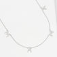 CZ Gold-Dipped MAMA Letters Necklace