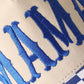 MAMA Embroidered Checkered Brim Trucker Hat